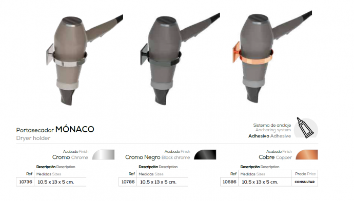 PORTASECADOR MONACO 10736 BELTRAN