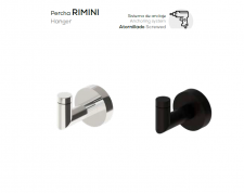 PERCHA DE BAÃO  RIMINI BELTRAN 20322