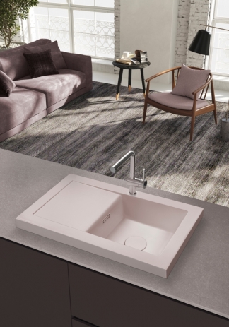 FREGADERO SOBRE ENCIMERA  TEMIS SYAN - NOVEDAD