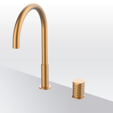 GRIFO DE COCINA FIJO SERIE AURA 75 355 255 GRB 
