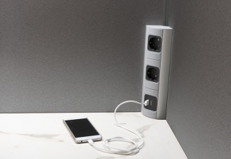 ENCHUFE DE SUPERFICIE PARA RINCON CORNER MULTISOCKET  CUCINEOGGI