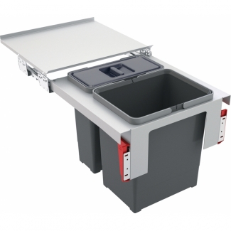  FRANKE Cubo de Basura Garbo 45-2 para Mueble de Cocina 45 cm &ndash; Ref. 121.0200.692 | Novedad
