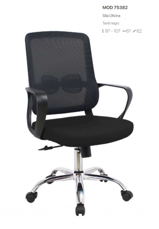 HISPANOHOGAR SILLA DE OFICINA MOD 75382 NOVEDAD
