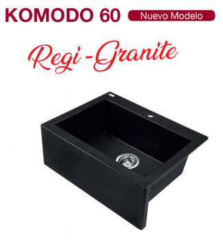 FREGADERO MODELO KOMODO 60 SOLFLESS EN STOCK