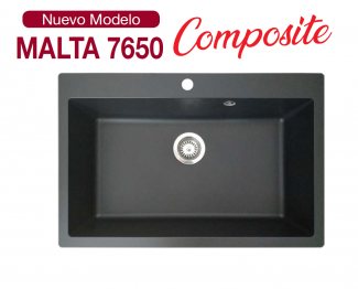 FREGADERO MODELO MALTA 7650 SOBRE ENCIMERA Y BAJO ENCIMERA - SOLFLESS (DISPONIBLE EN STOCK)