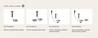 VALVULA AUTOMÁTICA PARA DESAGÜE DE FREGADEROS POALGI
