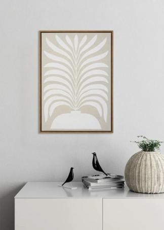   Cuadro de Lino Hispanohogar 72333 | Arte Decorativo Moderno