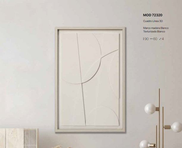 CUADRO  DE  SALON MODELO 72320  HISPANOHOGAR NUEVO