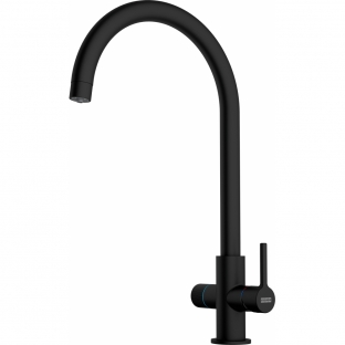 FRANKE GRIFO DE COCINA Set Lina J Clear Water Negro M. + Filtro NOVEDAD 
