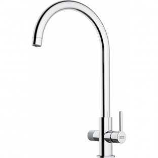 FRANKE GRIFO DE COCINA Set Lina J Clear Water Cromado + Filtro NOVEDAD 