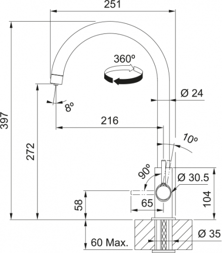 FRANKE GRIFO DE COCINA Set Lina J Clear Water Cromado + Filtro 

Grifo de cocina Lina J Clear Water cromado con filtro integrado y sistema de doble vía, ideal para obtener agua filtrada directamente del grifo con diseño elegante y funcional.