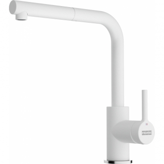 Grifo de Cocina Franke Lina L Pull-Out Blanco Polar 115.0728.485 | Novedad