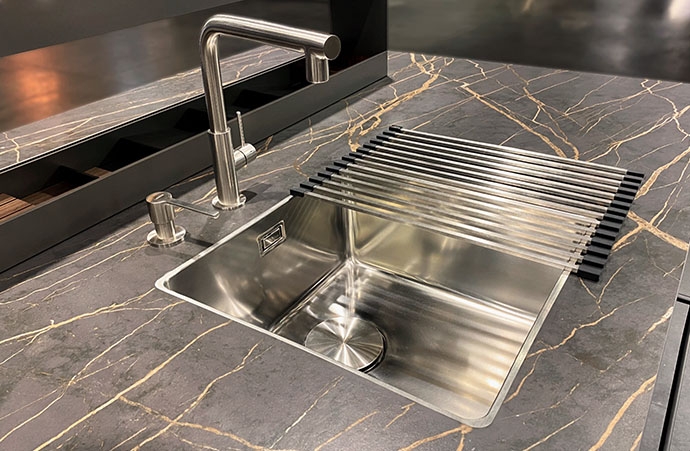 LUISINA  FREGADERO SOBRE ENCIMERA  MODELO   J A V A S L I M  NOVEDAD 