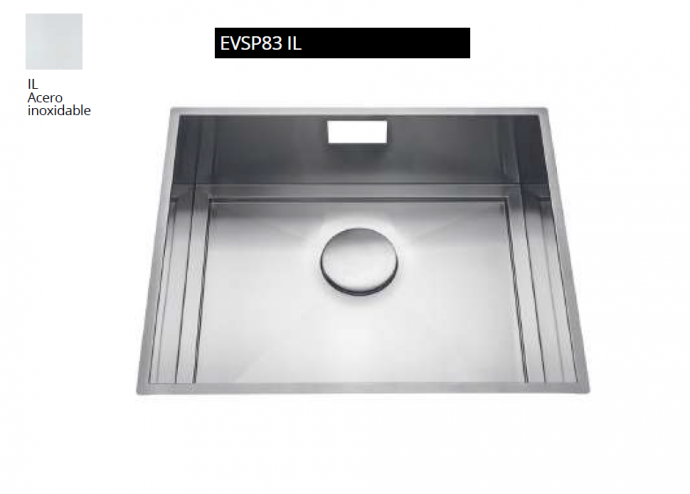 FREGADERO DRESS – BAJO ENCIMERA DE LUISINA  EVSP83 IL NOVEDAD