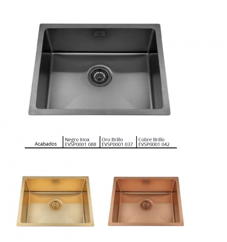FREGADERO TRIO – BAJO ENCIMERA DE LUISINA EVSP0001 NOVEDAD