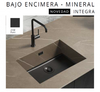 FREGADERO M I N E R A L I N T E G R A – BAJO ENCIMERA DE LUISINA EV150 219E NOVEDAD