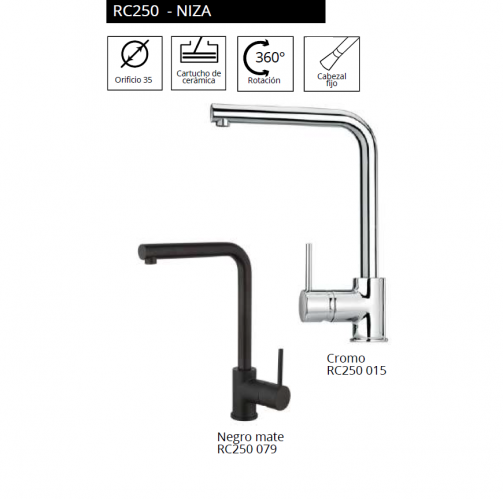 LUISINA GRIFO COCINA DE  MODELO RC250 - NIZA NOVEDAD