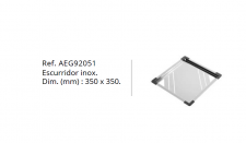 ESCURRIDOR INOX  LUISINA AEG92051 NOVEDAD 