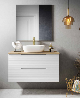 Mueble de baño 2 cajones Paris. Maestre
