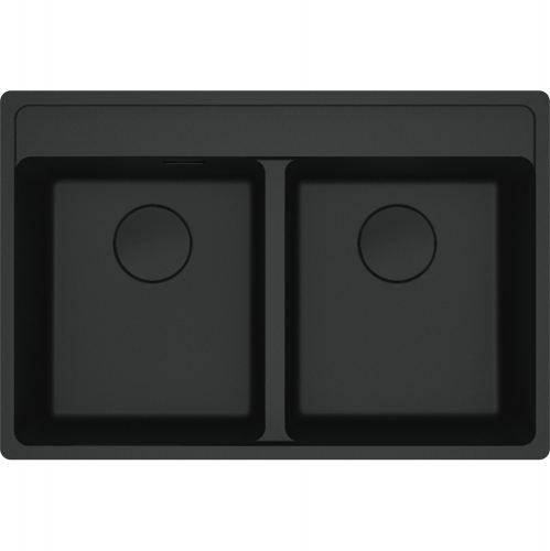 FREGADERO MODELO MARIS BLACK COLLECTION MRG 620-35-35 TL 114.0661.674 FRANKE
