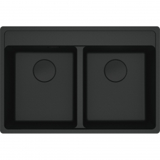 FREGADERO MODELO MARIS BLACK COLLECTION MRG 620-35-35 TL 114.0661.674 FRANKE