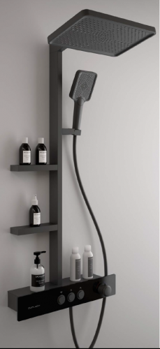 COLUMNA MODELO TAMMY DE BAÑO – DUCHA CON REPISA EN CRISTAL TEMPLADO DUPLACH