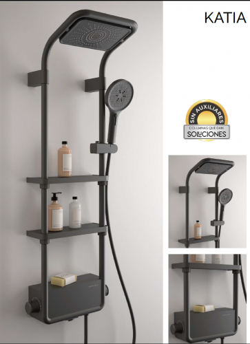 COLUMNA MODELO KATIA DE BAÑO – DUCHA CON REPISA  DUPLACH