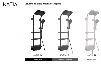 COLUMNA MODELO KATIA DE BAÑO – DUCHA CON REPISA  DUPLACH