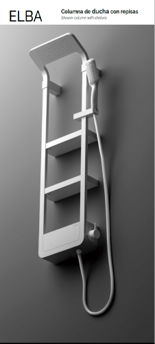 COLUMNA MODELO NILO DE BAÑO – DUCHA CON REPISA DUPLACH
