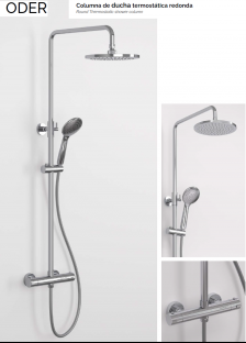 COLUMNA MODELO ODER DE BAÑO – DUCHA TERMOSTATICA RENDONDA DUPLACH