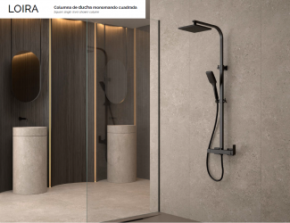 COLUMNA DE BA&Ntilde;O DUPLACH LOIRA |DUCHA MODERNA Y FUNCIONAL