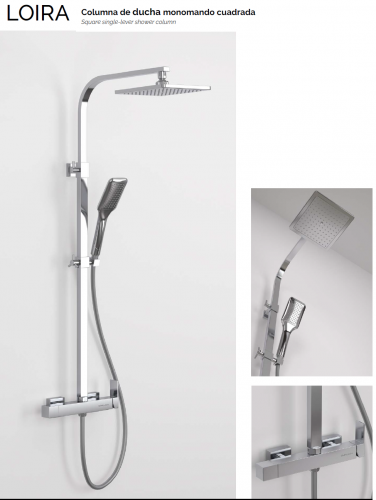 Columna de Baño Duplach Loira | Ducha Moderna y Funcional

comprar columna de ducha monomando premium

columna de baño Duplach diseño moderno

columna de ducha elegante y duradera

columna de baño alta calidad para ducha segura