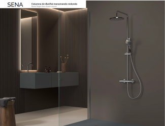 COLUMNA DE BA&Ntilde;O DUPLACH SENA | DUCHA MODERNA Y FUNCIONAL