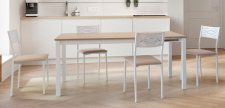 MESA DE COCINA EXTENSIBLE MEGHAN. CAUXI