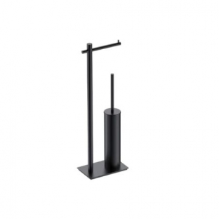 MEDIMEX ESCOBILLERO CON PORTA-ROLLO CAP003-07/NG SERIE PRACTIC EN STOCK