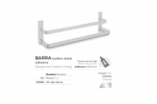 BELTRAN TOALLERO DOBLE ADHESIVO 02280 EN STOCK