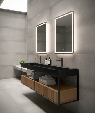 ESPEJO DE BAÑO CON LUZ LED GRECIA  LEDIMEX EN STOCK