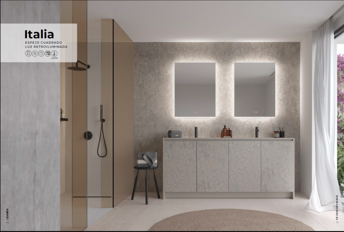 espejo de baño LED

espejo LED para baño

espejo de baño IMEX

espejo de baño con luz LED

espejo de baño moderno
comprar espejo de baño LED IMEX

espejo de baño con antivaho en stock

espejo LED para baño moderno

espejo de baño retroiluminado sin marco

espejo de baño con iluminación LED fría