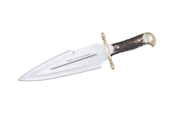 cuchillo de remate enterizo con asta de ciervo

cuchillo Muela hoja larga para caza mayor

cuchillo de remate con defensa de latón

cuchillo artesanal español para caza mayor

comprar cuchillo de remate Muela Duque

cuchillo para remate de caza mayor

cuchillo para montería

cuchillo para caza de jabalí

cuchillo robusto para uso intensivo

cuchillo profesional cinegético