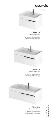 Lavabo resistente y fácil de limpiar

Lavabo para baño moderno

Lavabo varios tamaños

Lavabo Solid Think Resiblock

Lavabo funcional sobre mueble