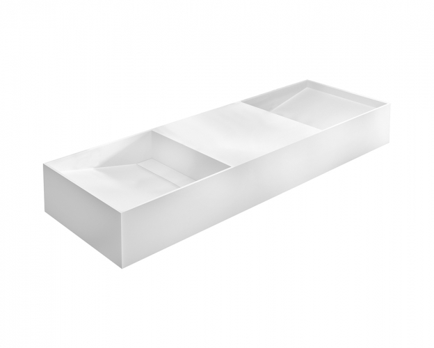 Lavabo Vulcano Iron Solid Surface sobremueble blanco mate

Lavabo grande sin rebosadero para baño moderno

Lavabo Krion K-Life antibacteriano y duradero

Lavabo premium con faldón para baño contemporáneo

Lavabo sobremueble diseño elegante y resistente