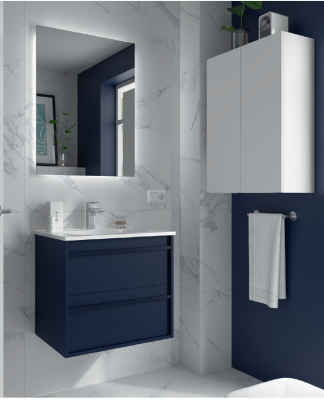 MUEBLE DE BA&Ntilde;O ATTILA 2 CAJONES &ndash; SALGAR