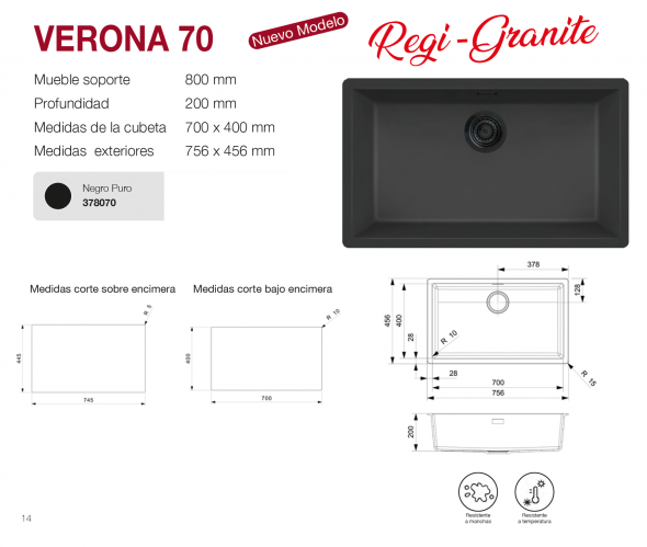 Fregadero de cocina Verona 70 – Solfless (Novedad, en stock)

Solfless fregaderos Verona 70
fregadero Verona 70 Solfless novedad
fregadero Solfless Negro Puro
