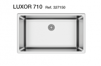 FREGADERO SERIE LUXOR 71CM SOLFLESS EN ACERO INOXIDABLE - EN STOCK