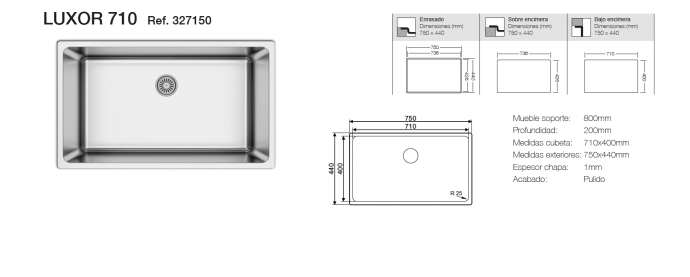 comprar fregadero acero inoxidable 71 cm
fregadero inox oferta online
fregadero cocina barato acero inoxidable
fregadero acero inoxidable entrega rápida
fregadero cocina stock inmediato

fregadero acero inoxidable alta gama
fregadero cocina diseño moderno premium
fregadero inox profesional cocina
fregadero resistente anticorrosión cocina
fregadero elegante cocina contemporánea
