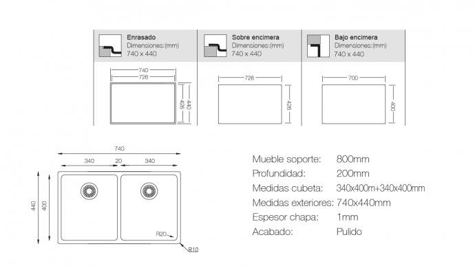 comprar fregadero acero inoxidable 81 cm
fregadero inox doble cubeta oferta
fregadero cocina barato acero inoxidable doble seno
fregadero inox entrega rápida
fregadero cocina stock inmediato
fregadero acero inoxidable alta gama doble cubeta
fregadero cocina diseño moderno premium inox
fregadero profesional cocina acero inoxidable
fregadero resistente anticorrosión doble seno
fregadero elegante cocina moderna inox