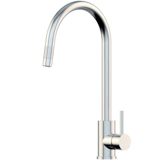 Andemen Xpressfit &ndash; Grifo Monomando de Cocina de Acero Inoxidable AISI 304