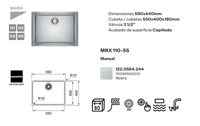 fregadero Franke Maris MRX 110-55



fregadero Franke MRX 110-55
fregadero bajo encimera Franke
Franke Maris MRX 110-55
fregadero Franke una cubeta
fregadero acero inoxidable bajo encimera
Franke MRX 110-55 122.0564.244