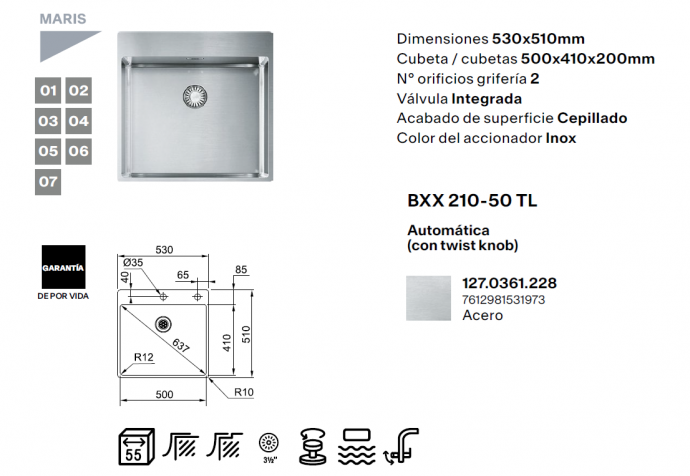 fregadero Franke BOX BXX 210-50 TL


fregadero Franke BXX 210-50 TL
fregadero Franke una cubeta
fregadero Franke acero inoxidable
fregadero Franke 530x510
fregadero acero inoxidable encastre
fregadero acero inoxidable a ras
fregadero Franke con válvula automática
Franke BOX BXX 210-50 TL precio
comprar fregadero Franke BXX 210-50 TL
fregadero Franke BXX 210-50 TL online